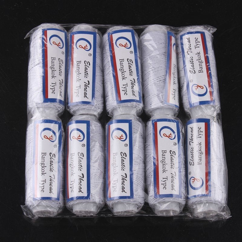 Multicolor Elastic Thread Set Industrial Sewing Machine Thread Cheap Elastic Thread For Bracelets Beading DIY Factory Shop