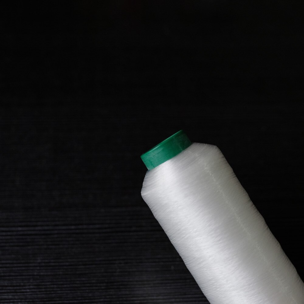 mm 0.12mm 6600M Crystal clear Nylon Monofilament Transparent and Invisible thread Stitching for lightweight White and Black