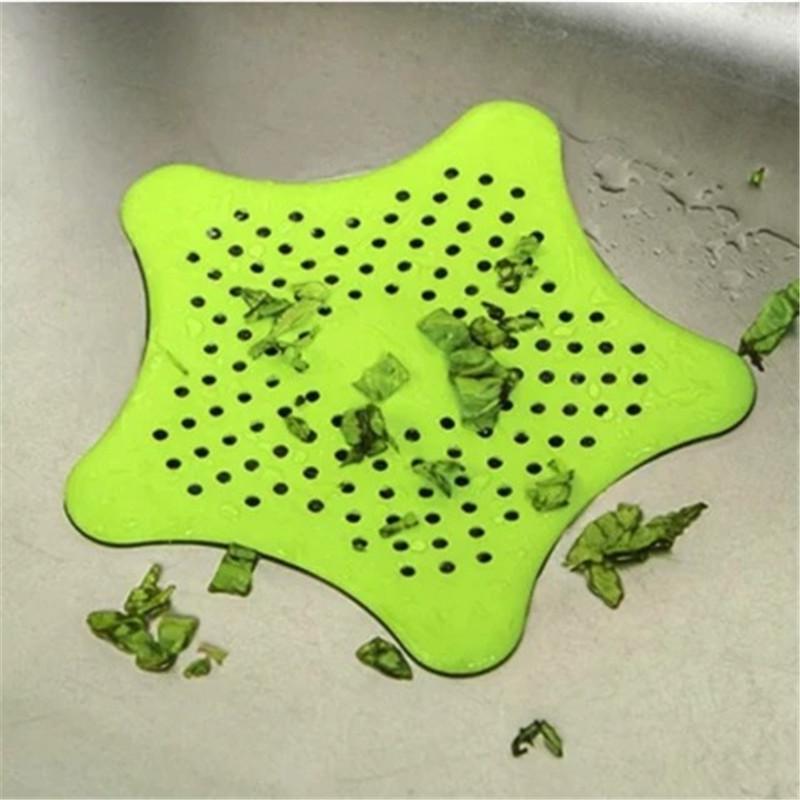 2pcs Silicone Sink Straining Stopper Kitchen Sink Strainer