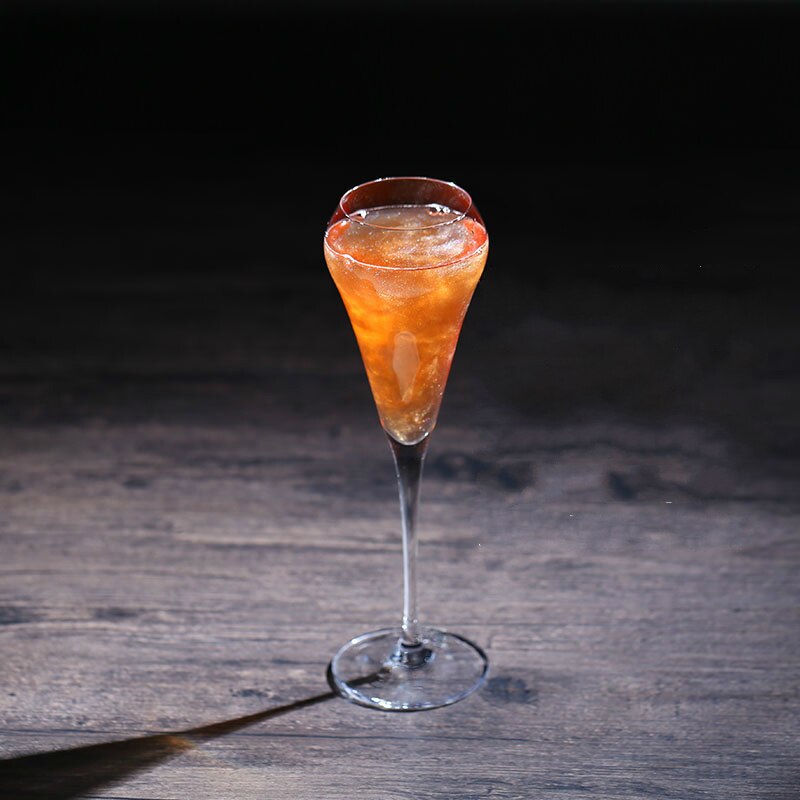 Gjennomsiktig blyfri krystall cocktail vin glass beger champagne kopp originalitet personlighet vin glass glass boble kopp: misligholde tittel