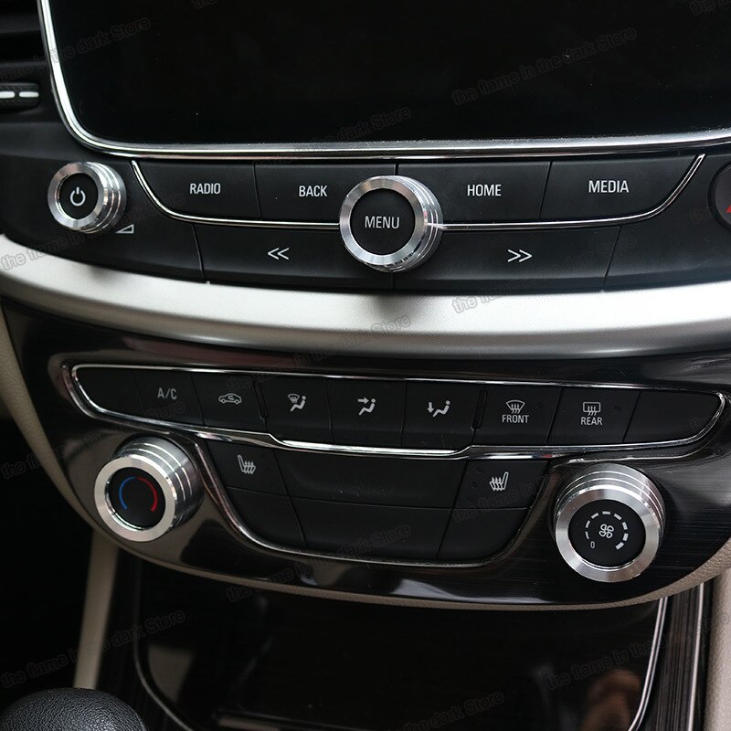 Lsrtw2017 for Opel Astra K Car Central Control Air Conditioning Switch Trims Interior Accessories