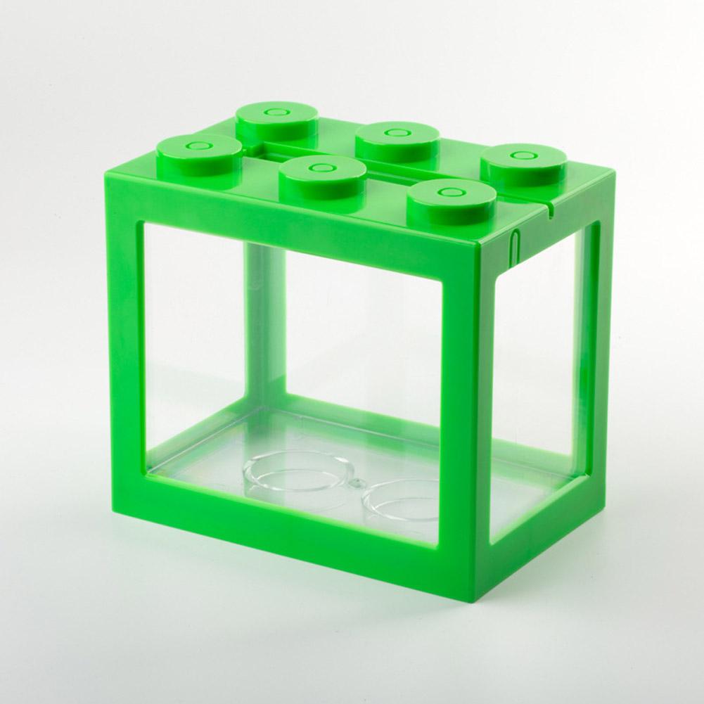 Stacking Fish Bowl Aquarium Green Plants Micro Landscape Seaweed Ball Desktop Office Fish Bowl: Green
