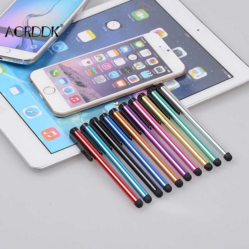 1/3/6/9Pcs Capacitieve Touchscreen Stylus Pen Voor Iphone Ipad Huawei Smart Telefoon Tablet Pc mobiele Telefoon Accessoires Willekeurige Kleur