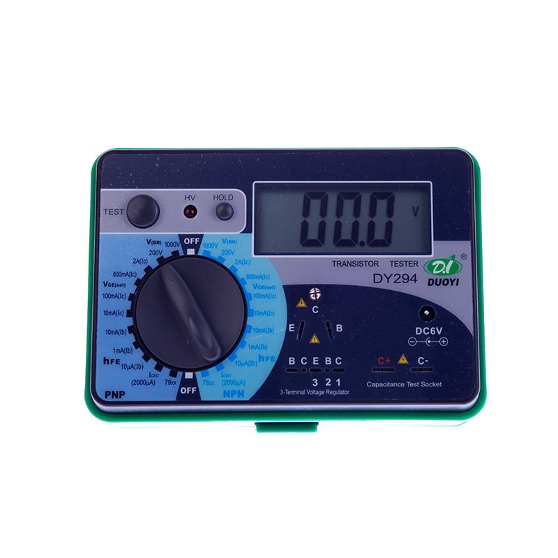 Dy294 digital transistor tester transistor halvleder parameter tester meter