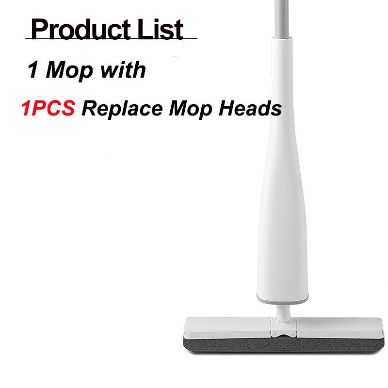 Eyliden Self-Wringen Mop Vlakmop Met Vervangen Pva Spons Mop Heads Gratis Hand Vloer Wassen Mop Voor Slaapkamer floor Cleaning Tool: 1 MOP 1 PCS