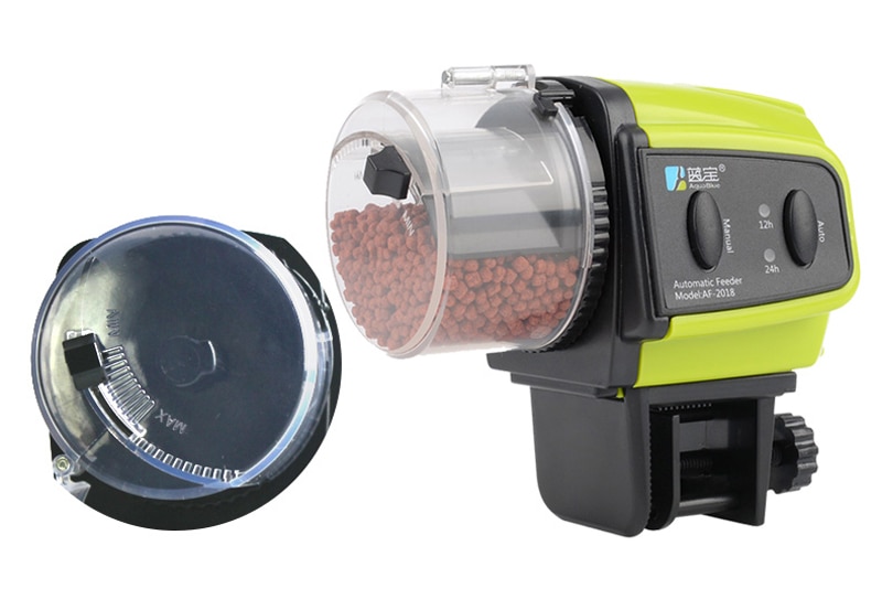 Digital LCD Automatic Aquarium Fish Feeder Fish Tank Timing Food Feeding Device Automatic Feeder For Fish Shrimp Turtle