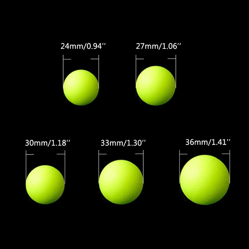 5Pcs/lot EPS Foam Fishing Float Hard Balls Buoyancy Ball Float Gear Fish Float Outdoor Fishing Accessory