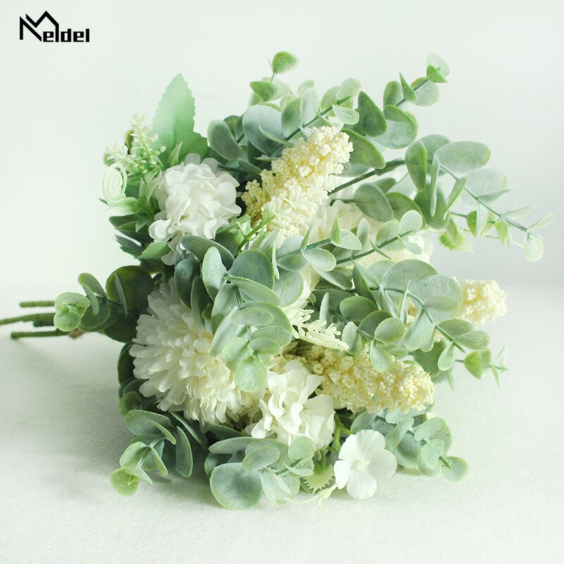 DuHouse 6 stuks kunstmatige klaprozen bloemen zijden klaproos bloemen