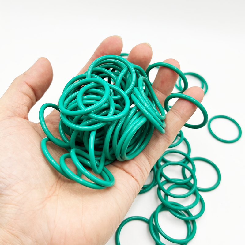 Fkm O Ring Kit Afdichting Pakking Groene Fluor Rubber O-Ring Isolatie Corrosiebestendige Warmte Kraan Loodgieterswerk Auto Pakking