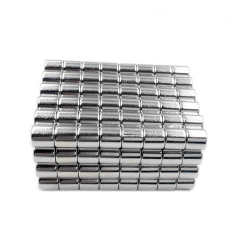 15/30/50pcs N35 10*10mm Neodymium Permanente Ronde Cilinder Magneten 10x10 Rare aarde Magneten Art Craft Magnetisme Magnetische Type