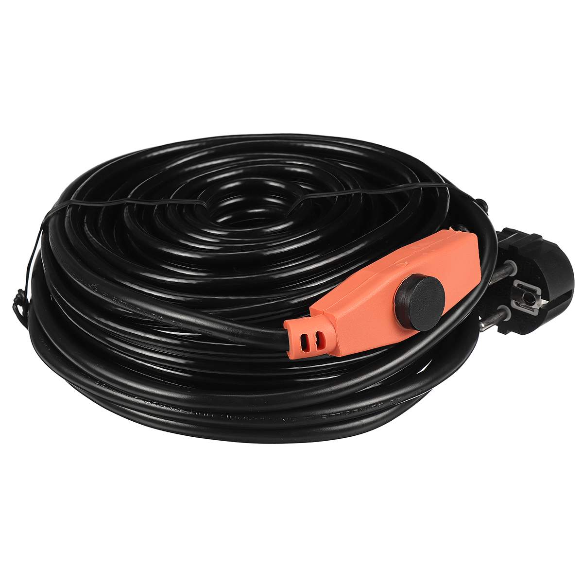 12M 230V Anti-Freeze Pipe Heating Cable Pipe Frost Protection Waterproof Heating Cable With Mini Inteligent Controller EU Plug