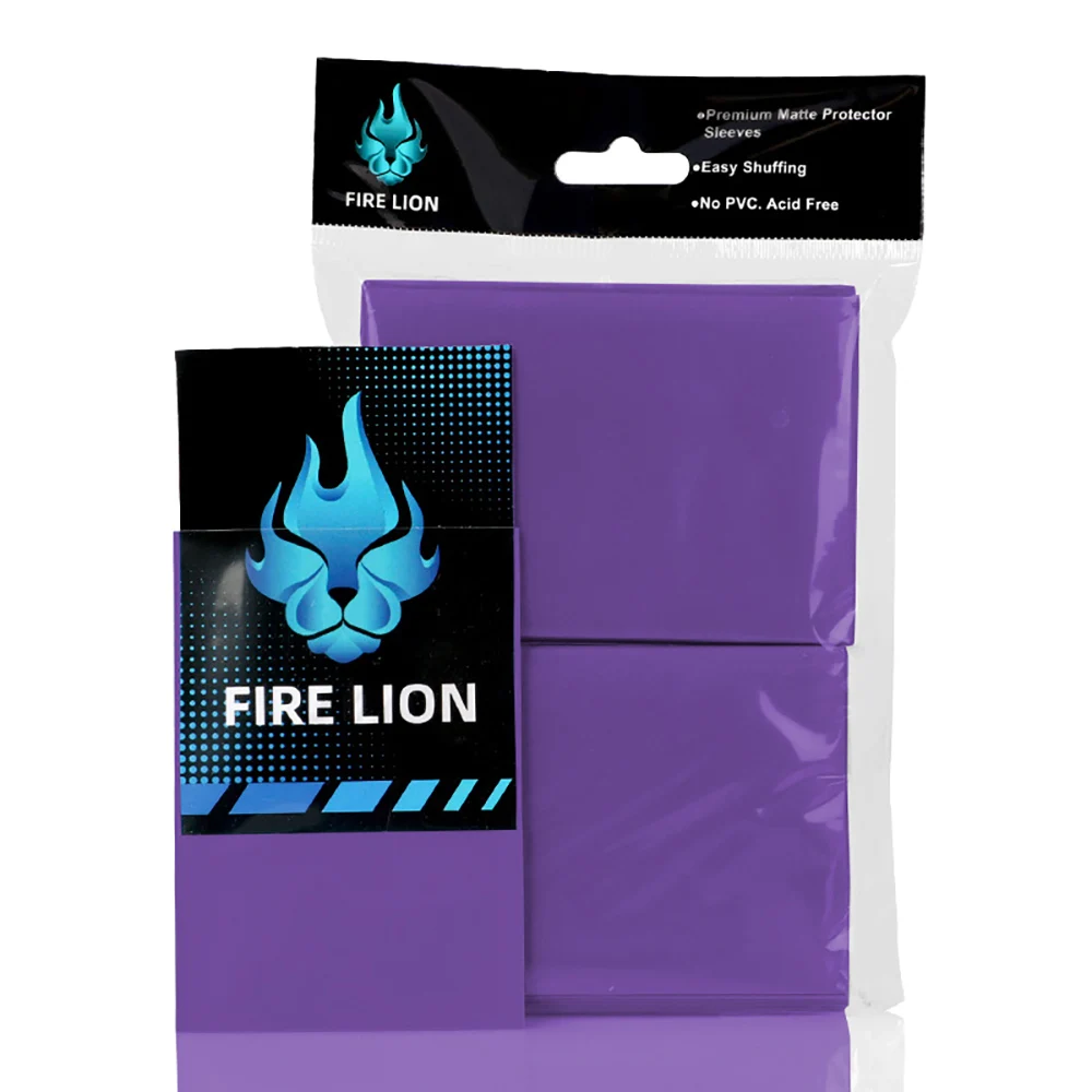 62x89mm 100PCS/Set Solid Matte Trading Card Sleeves Top Loading Japanese Size Card Protector for YGO: SKY BLUE