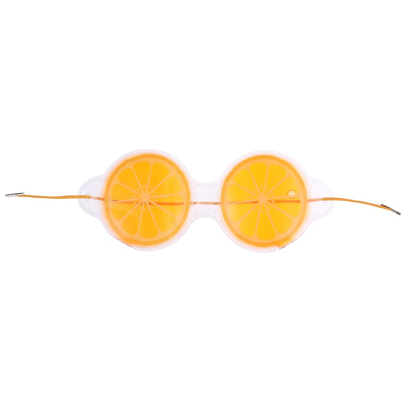 1 stuk fruitijskompres oogmasker vermoeidheidsverlichting verwijder zwarte ogen wallen zachte schoonheidsslaapgel ooglapje schoonheidstool