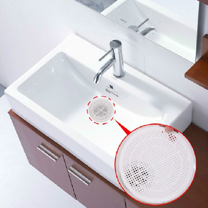 Cuttable Filter Hair Catcher Drain Hair Strainer Tub Sink Cover Anti