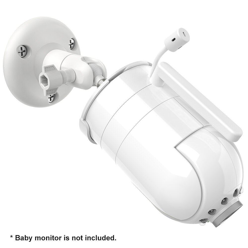 Adjustable Baby Monitor Wall Mount Baby Camera Mount Bracket Holder Perfect Angle & Easy to Install Compatible with Infant DXR-8