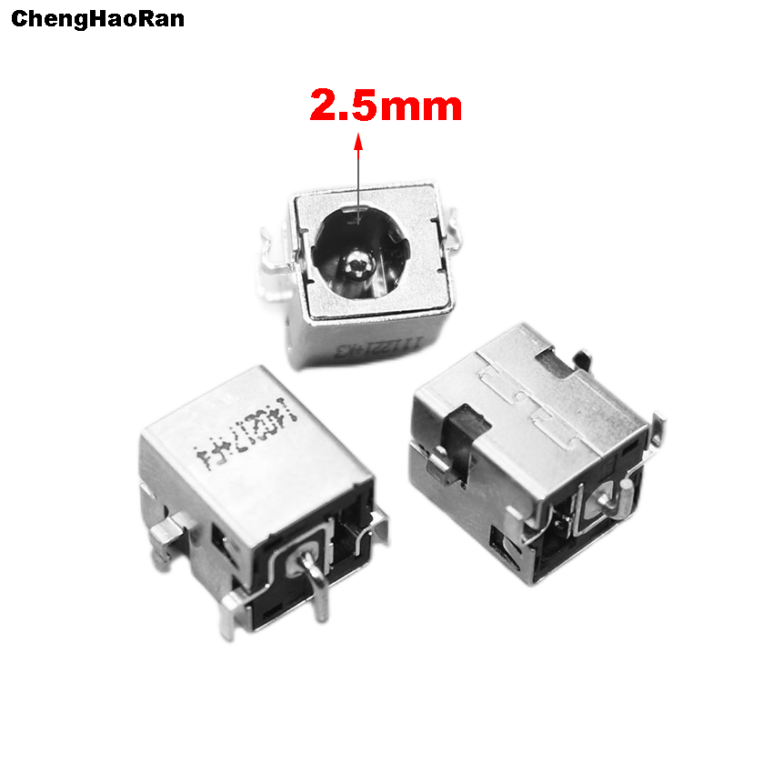2 stücke Neue Silber DC Energie Jack Ladung Hafen Buchse Stecker Für ASUS X53S X54 X54C X54L A53S A53SV A53TA