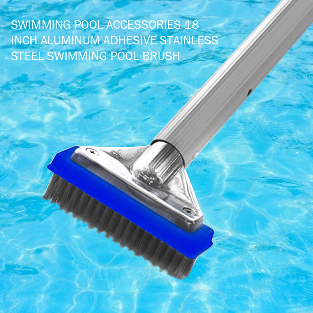 5 inch Swimming Pool Wire Brush Portable Tub Pool SPA Wall Floor Algae Dirt Cleaning Tools Broom Swimming Pool Accessories