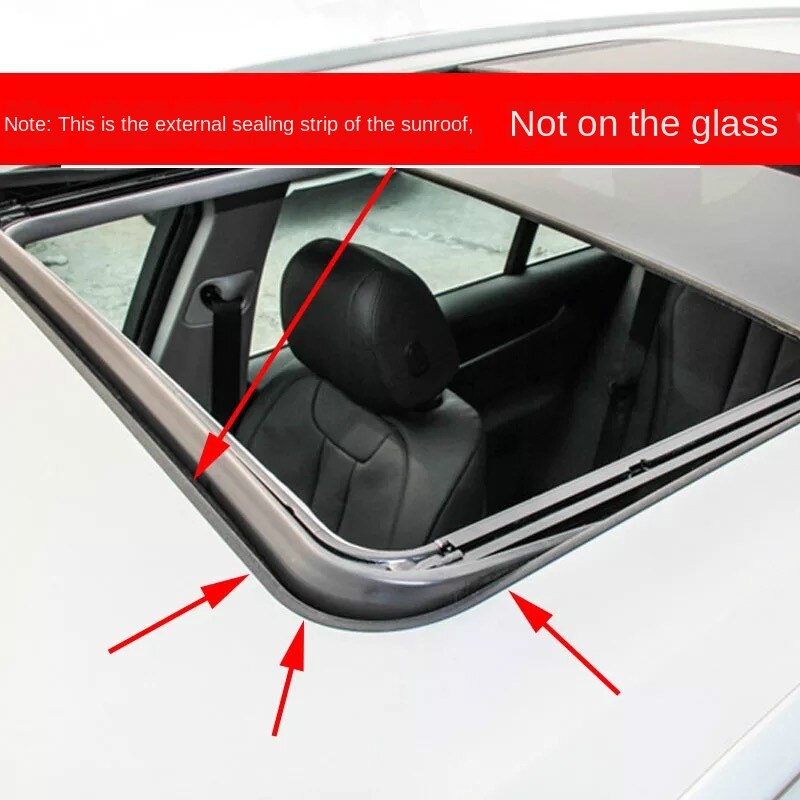 Original Car sunroof seal sticker for BMW E90 E60 E36 F30 E34 F10 F20 E92 E91 E53 E70 X5 X3 3/5/7 Series glass Sealant