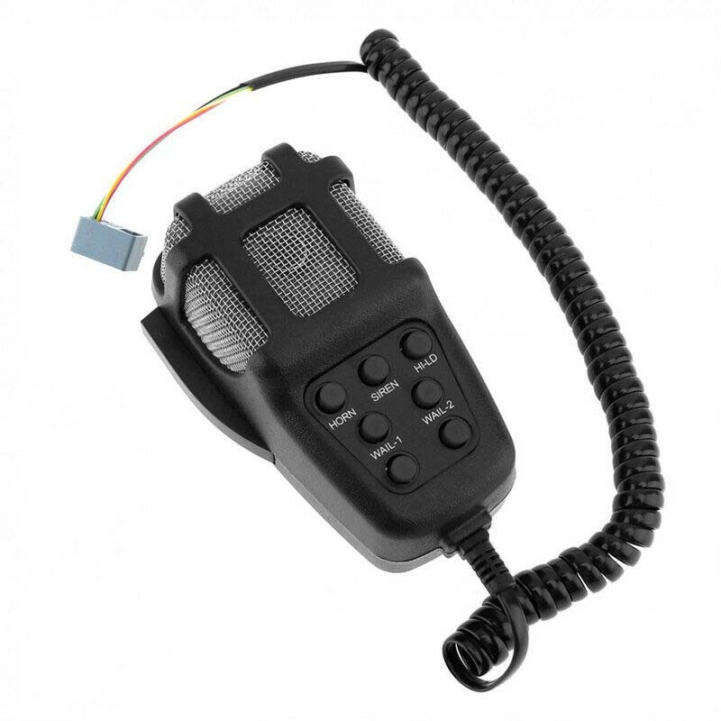 Sewiyolin RUSSLAND Tonne Tonne Auto Notfall Sirene Auto Sirene Horn Mic Pa Lautsprecher System Notfall Verstärker Hupe 12V 100W Polizei