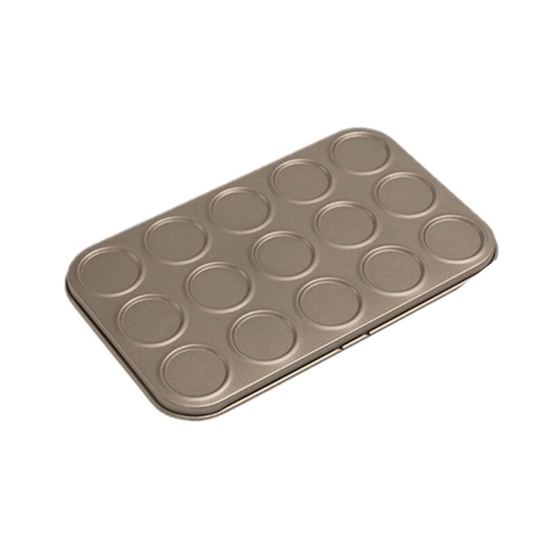 15 Cavity Bakeware Kitchen Non-stick Biscuit Pad Macaron Pan Macaron Baking Kit Decorating for Oven Baking Pastry Cake: B