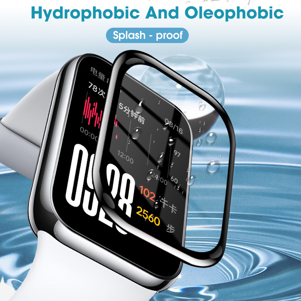 3D gebogen schermbeschermer voor Xiaomi Mi Band 7 8 9 Pro Smartwatch HD Heldere beschermfolie niet glas voor Mi Band 9Pro 8Pro 7Pro