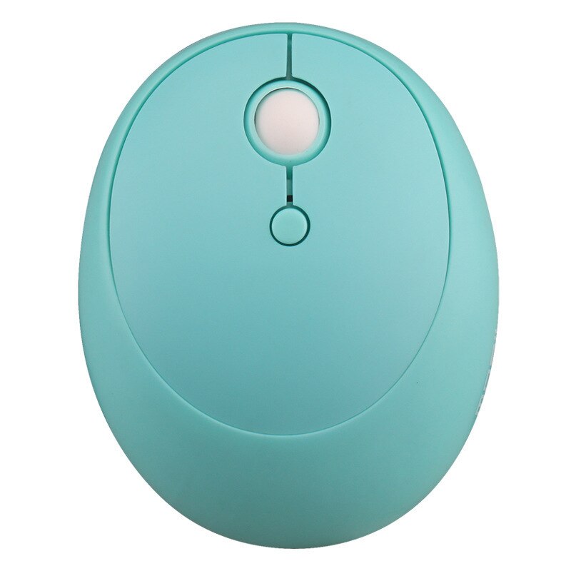 Wireless Keyboard and Mouse Set Mini Cute Retro Punk Girls Laptop Office Bluetooth Keyboard and Mouse Ergonomic Keyboard Laptops: Mouse sky blue