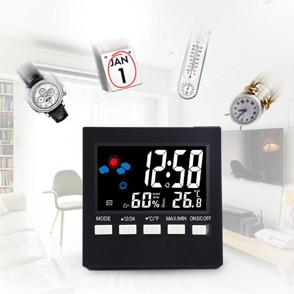 Digital Indoor Thermometer Hygrometer For Home Electronic Instrument Humidity operated Measuring Temperature Meter battery U9W3