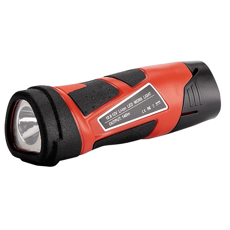 Portable Worning Light Work Lamp Flashlight Torch LED Light for Milwaukee 10.8V 12V M12 Li-ion Battery