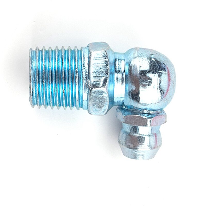 50-Stukken Mm Metric Hydraulische Zerk Grease Fitting Met 50Pcs Caps Assortiment Set Kit - M6 M10 Straightangled fittings