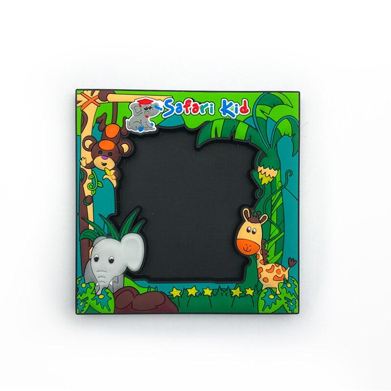 3D soft Rubber photo frame refrigerator accessories crafts photo frame ocean style photo frame set fridge magnet