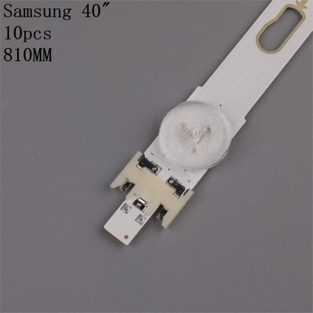 10 PCS/set LED Backlight strip for Samsung UE40JU6060 UE40MU6125 UE40KU6100 UE40KU6000 UE40JU6400 UE40JU6500 BN96-34792A 34791A
