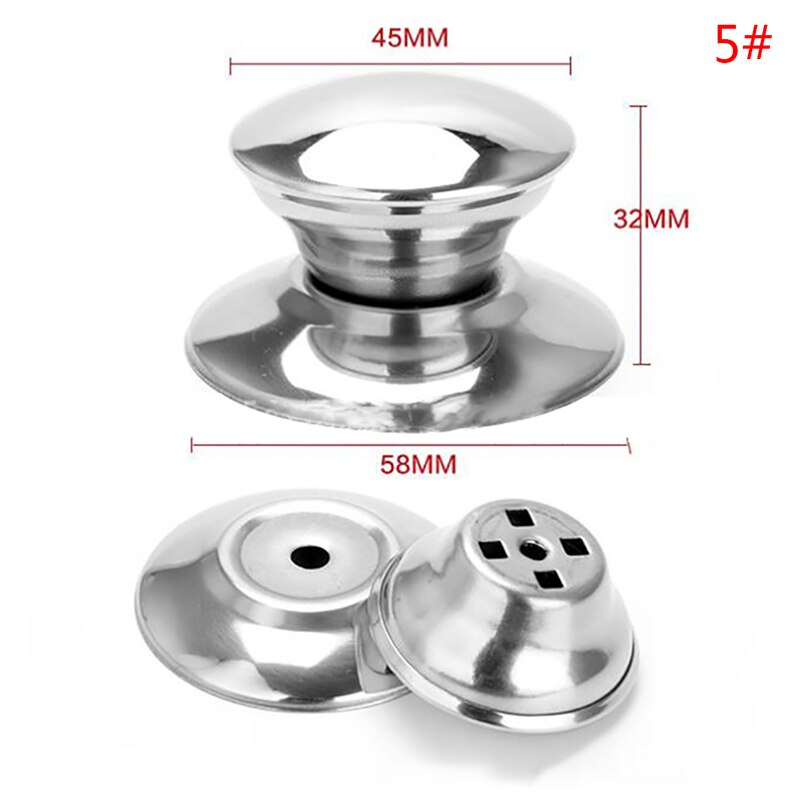 Neue Ersatz Topf Pfanne Deckel Hand Griff Knopf Griff Abdeckung Topf Griff Küche Kochgeschirr Küche Liefert für 6-10cm von kleine löcher: E