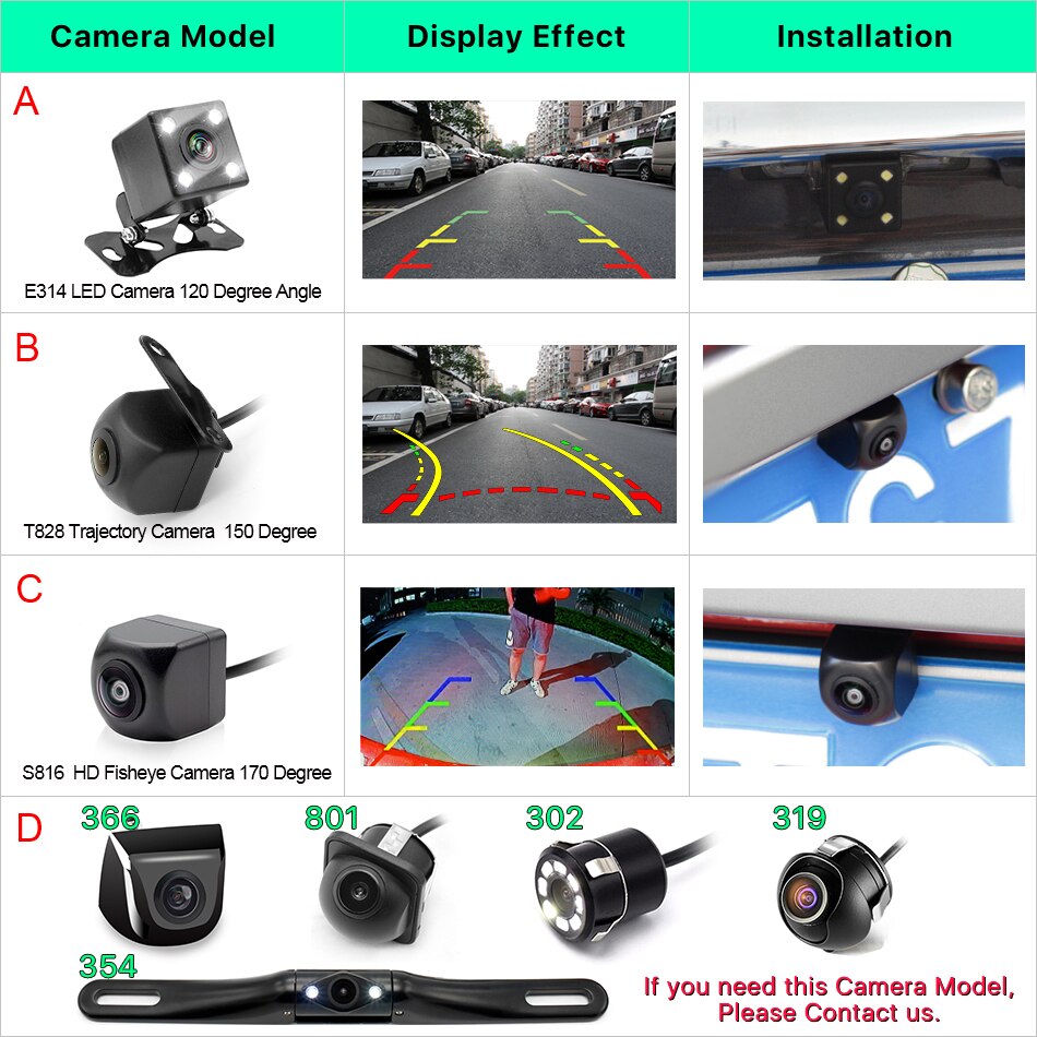 4.3 Inch TFT LCD Vehicle Folding Foldable Monitor With Car Rear View Camera, Dynamic Trajectory Line and Starlight Night Vision