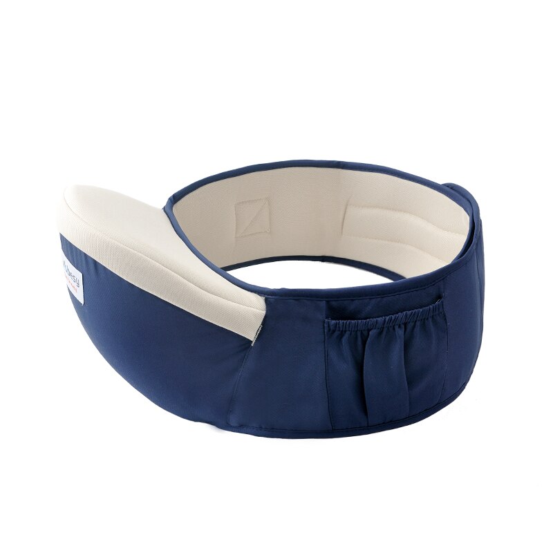 AINOMI Original coton porte-bébé taille tabouret marcheurs fronde tenir Hipseat ceinture hanche siège pour maman voyage infantile hanche siège: 1615drakblue