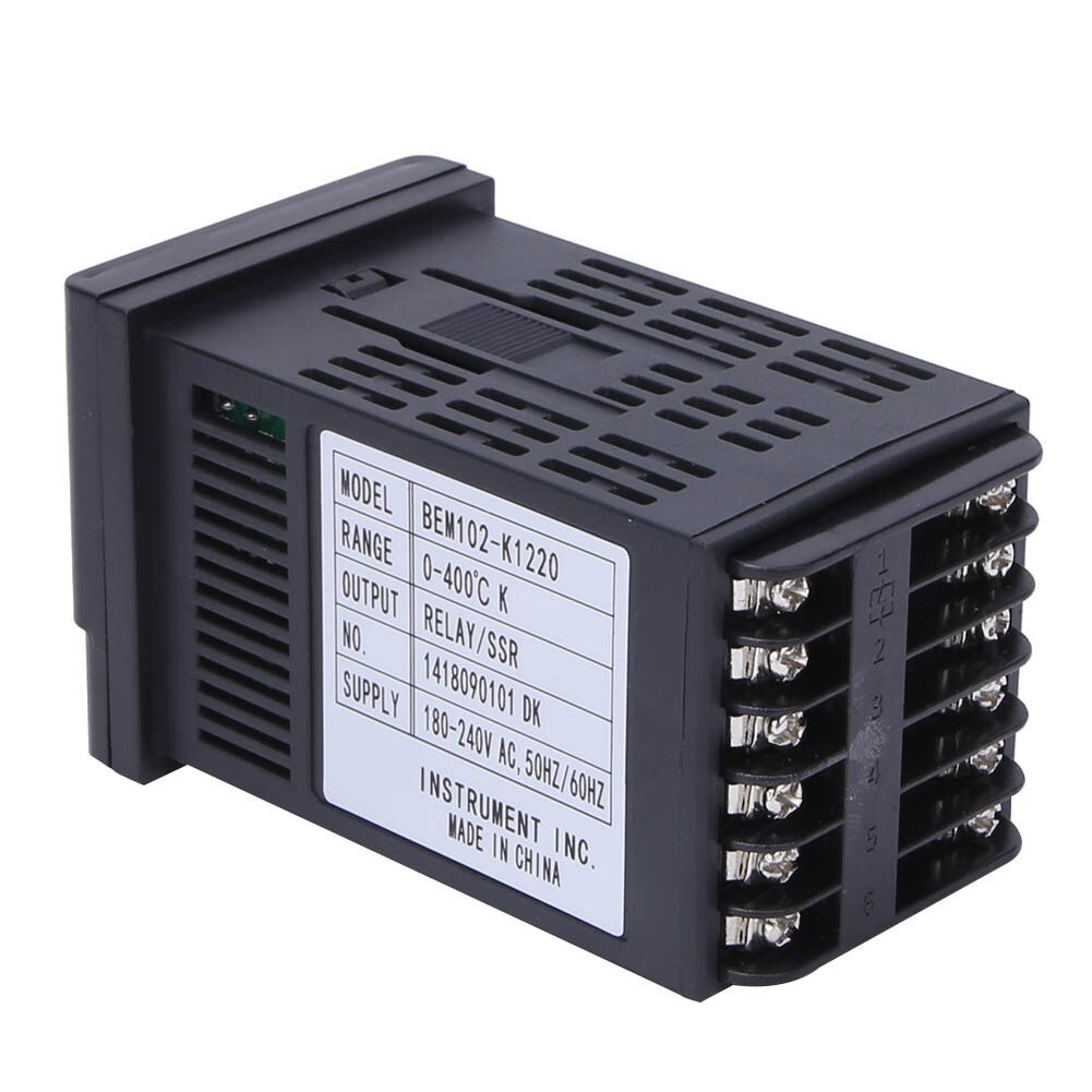 LED Digital Tube Display Thermostat Temperature Controller 0-400 Celsius180-240VAC K-Type Thermostats