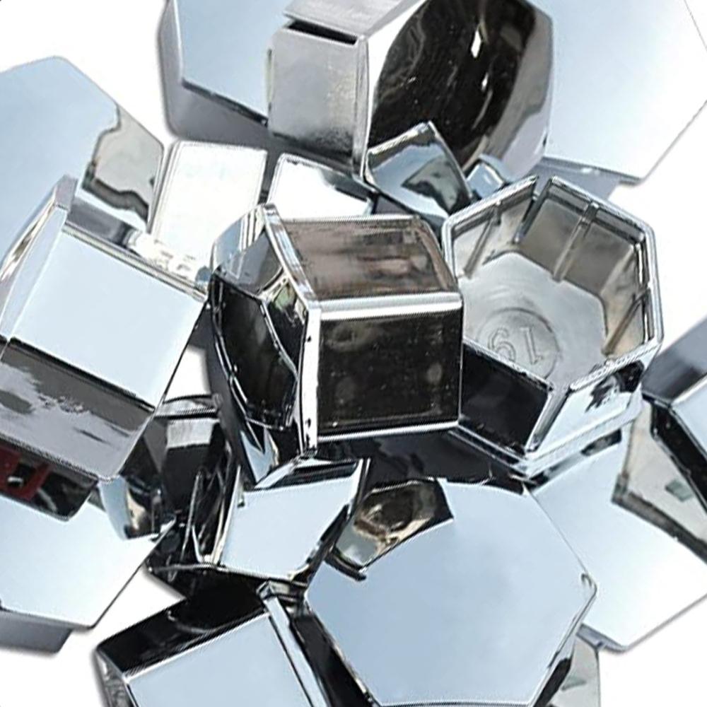 16pcs 17mm Anti-Rust Tire Screw Cap Metric Hex Bolt Cap For Peugeot 307 308 408 206 207 Wheel Nut Rim Cover Decor Car Styling