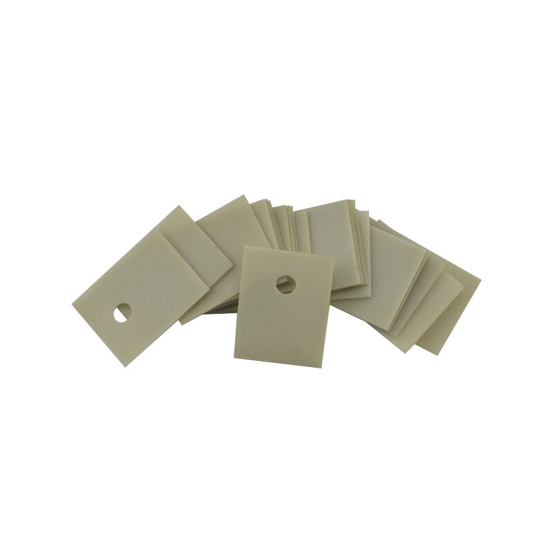 Aluminum Nitride Ceramic Heat Sink AIN Ceramic Substrate Wear-resistant and High-temperature Resistant TO-220
