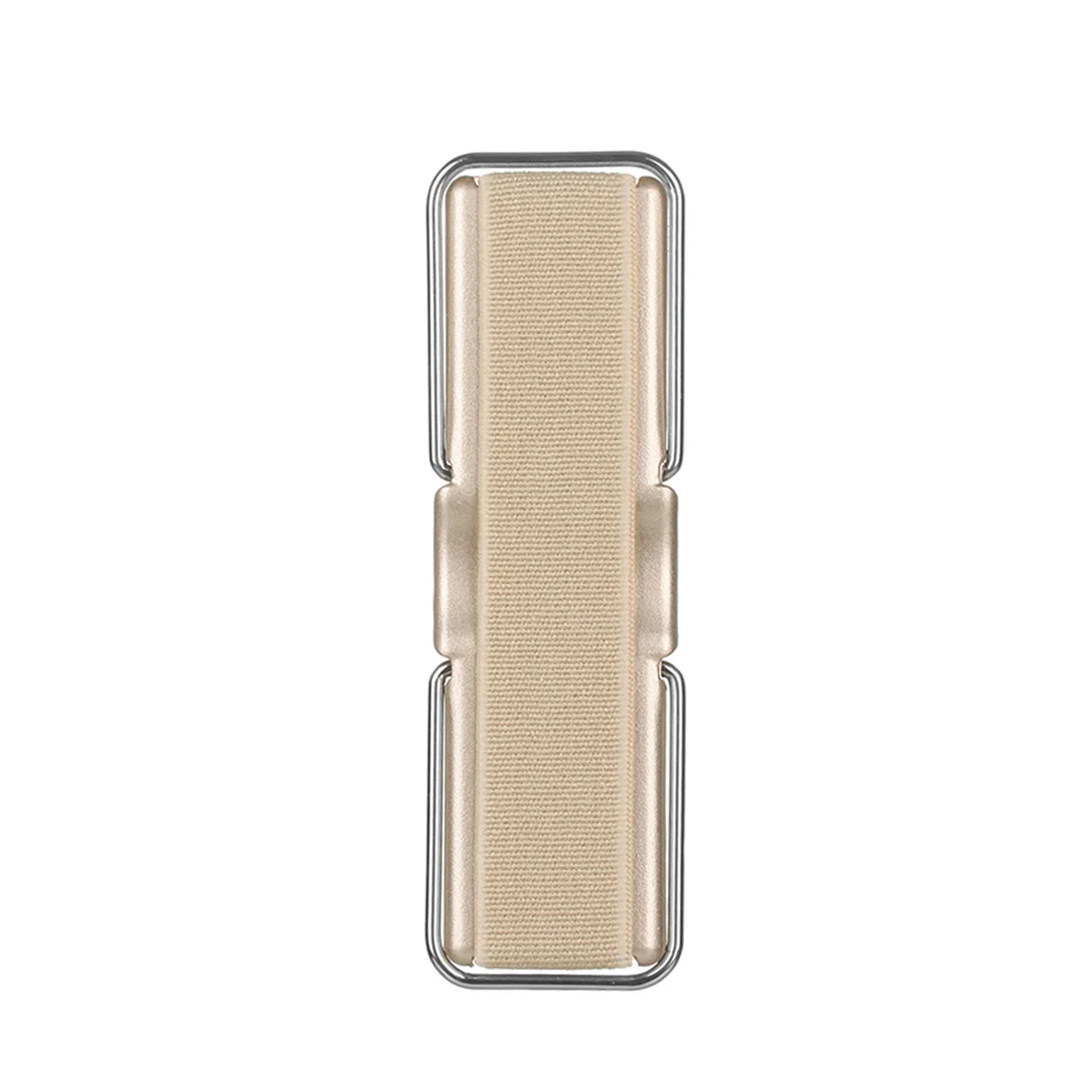 Soporte elástico Universal 2 en 1 para teléfono móvil, correa de agarre para el dedo, soporte elástico trasero para iPhone, iPad y tableta: Blanco