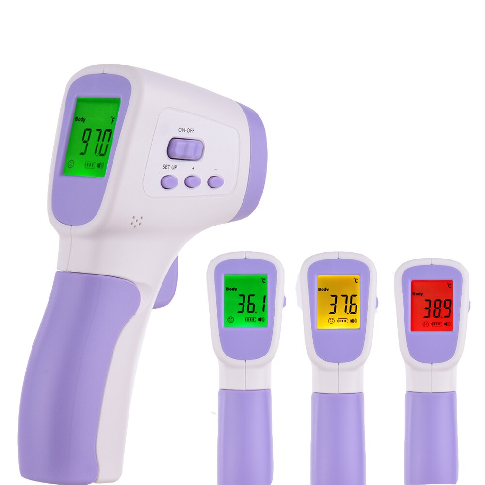 Termómetro infrarrojo Digital sin contacto temperatura de la frente del oído infrarrojo Digital cuerpo termómetro infrarojo infrarmelho trmometro digital termometro infrarrojo infravermelho termómetro infrarrojo: Type 5