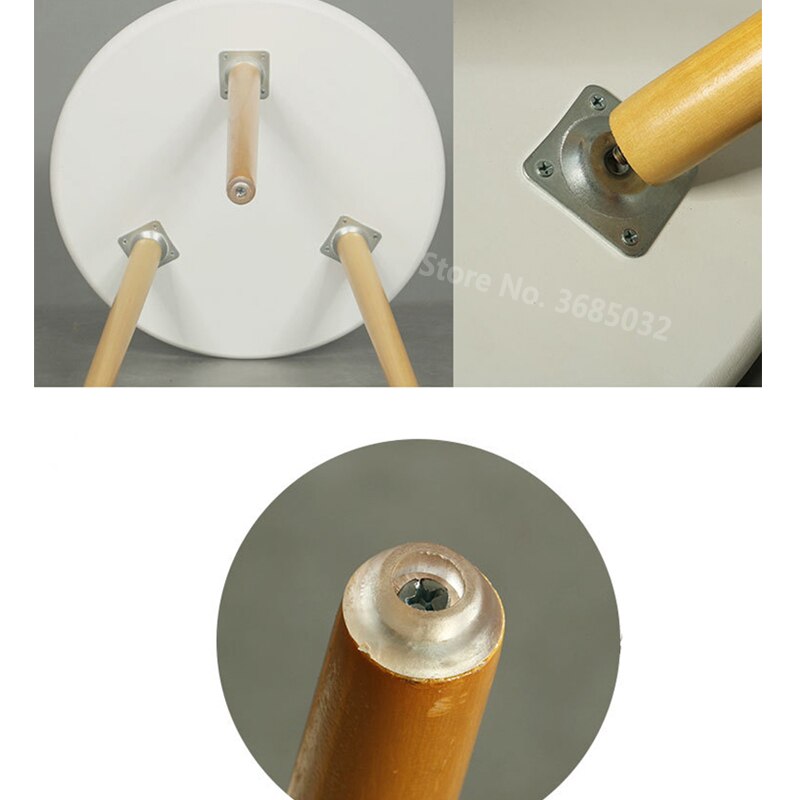 2 Lagen Nordic Hout Ronde Salontafel Vuile Storage Tafel Thee Fruit Snack Service Plaat Lade Bed Woonkamer Sofa side Bureau