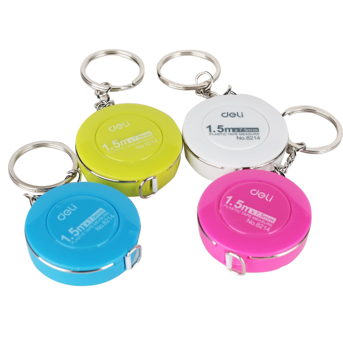 1.5 Meter Small Size Mini Scale Portable Scale Color Shell Scale Size Small Round Ruler Regua Stationery Mesure Tools