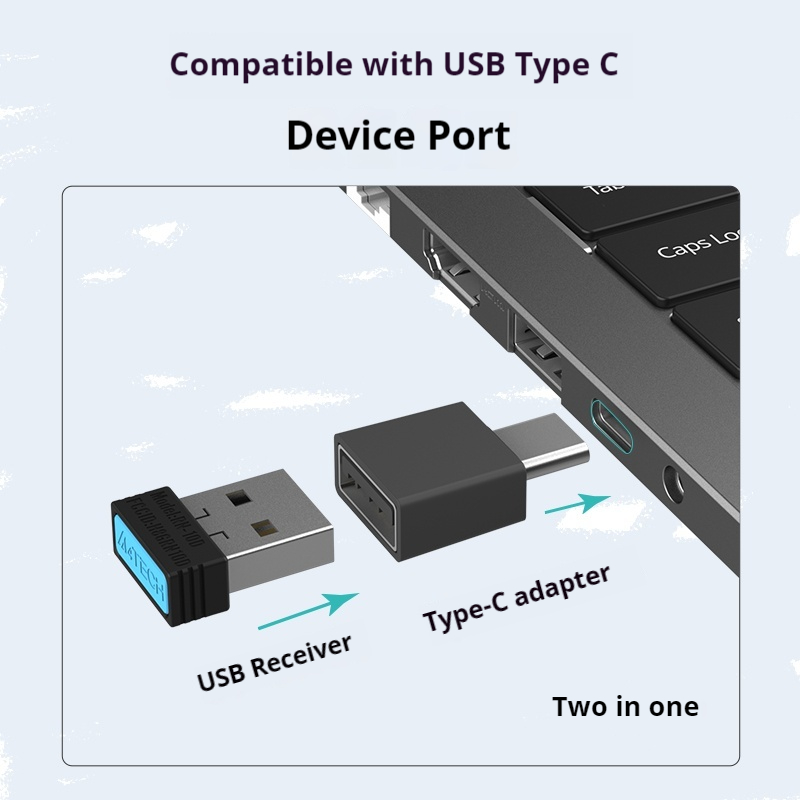 A4tech G10-810 Air2 Officially Authorized Silent Wireless Mouse Desktop Laptop Gaming E-Sport For Office And Home Large Hand