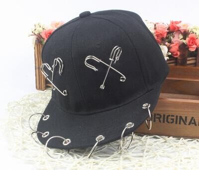 Maershei sommarnit hip hop kepsar europa och usa punk stil hatt förälder-barn ping pin pin hip ho: 6 färger / 50-55cm