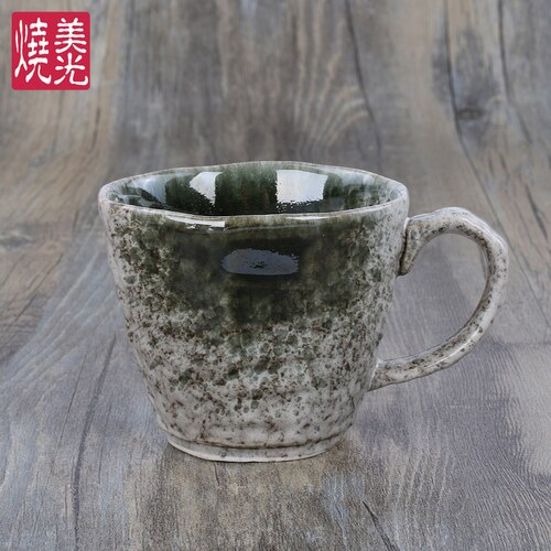 Sort kaffekop latteglas genanvendelig japansk kaffekop vintage miljøvenlig taza para cafe rejse kop  bd50mk: Stil 6