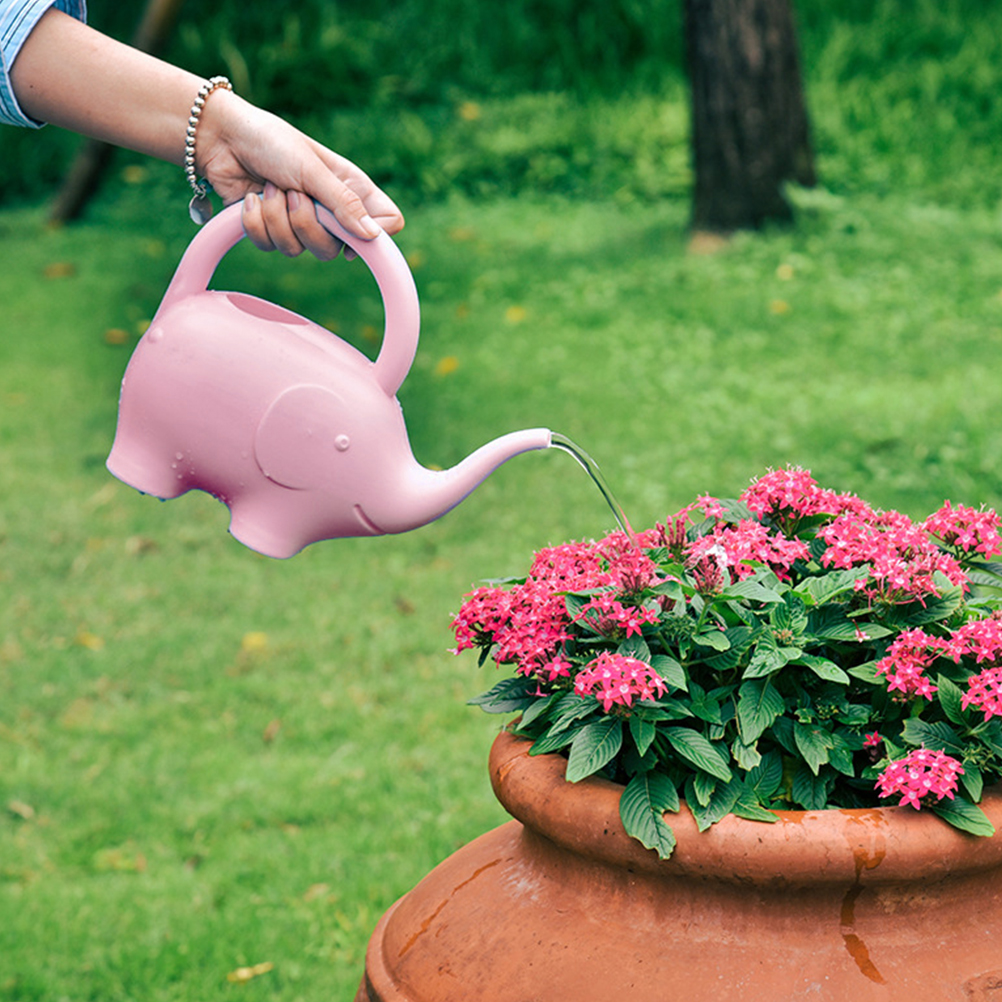 Elefanten-Gießkanne für Höhle Innenbereich, dekorativ, Mini-Gartendosen, Dusche, Jahrgang-Pflanzen, Regators, Topf, recycelter Eimer, Hunde-Trichter