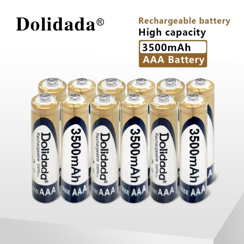 1-50 Stuks 1.2V Nimh Aaa Batterij 3500Mah Oplaadbare Batterij Ni-Mh Batterijen Aaa Batterij Oplaadbare Voor Remote controle Speelgoed