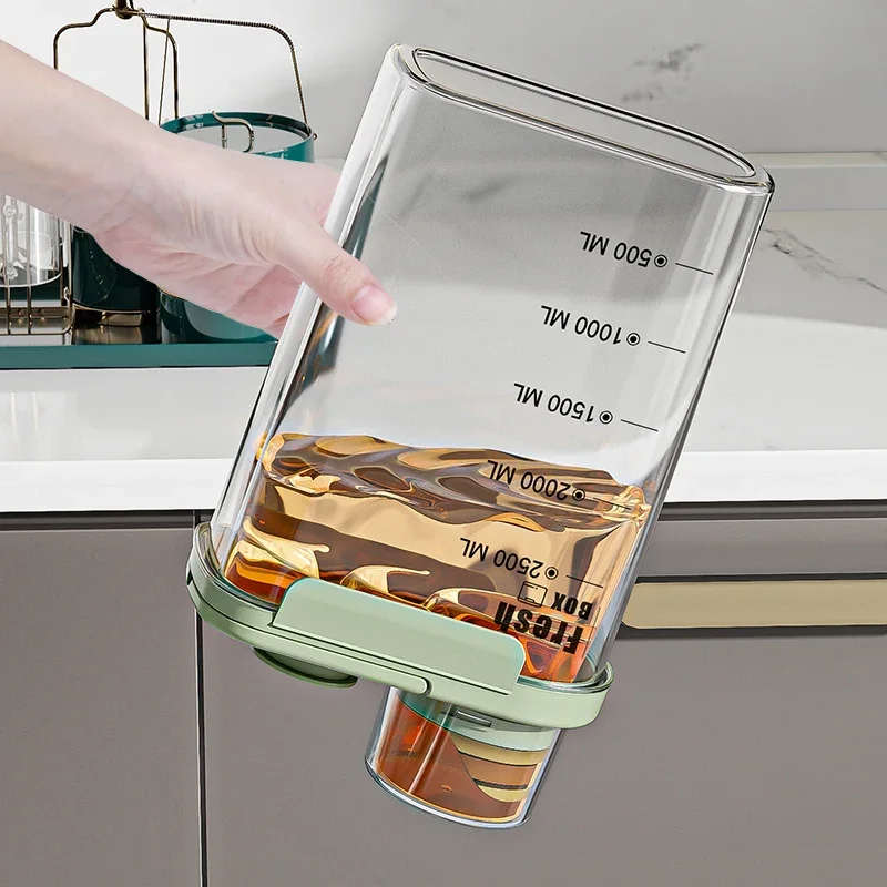 Airtight Food Storage Containers Plastic Cereal Dispenser Grain Storage Tank Kitchen Storage Tank Moisture-Proof Mold Proof