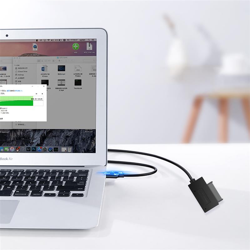 Slimline USB 2.0 To SATA Cable For Tablet Laptop Notebook Optical Drive Adapter Converter Cable For DVD CD ROM PC TXTB1