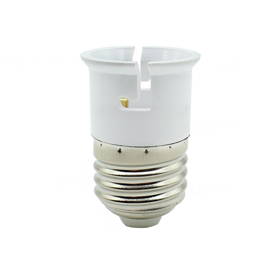 B22 to E27 Base LED Light Lamp Bulb Fireproof Lamp Holder Converter Adapter Socket Change