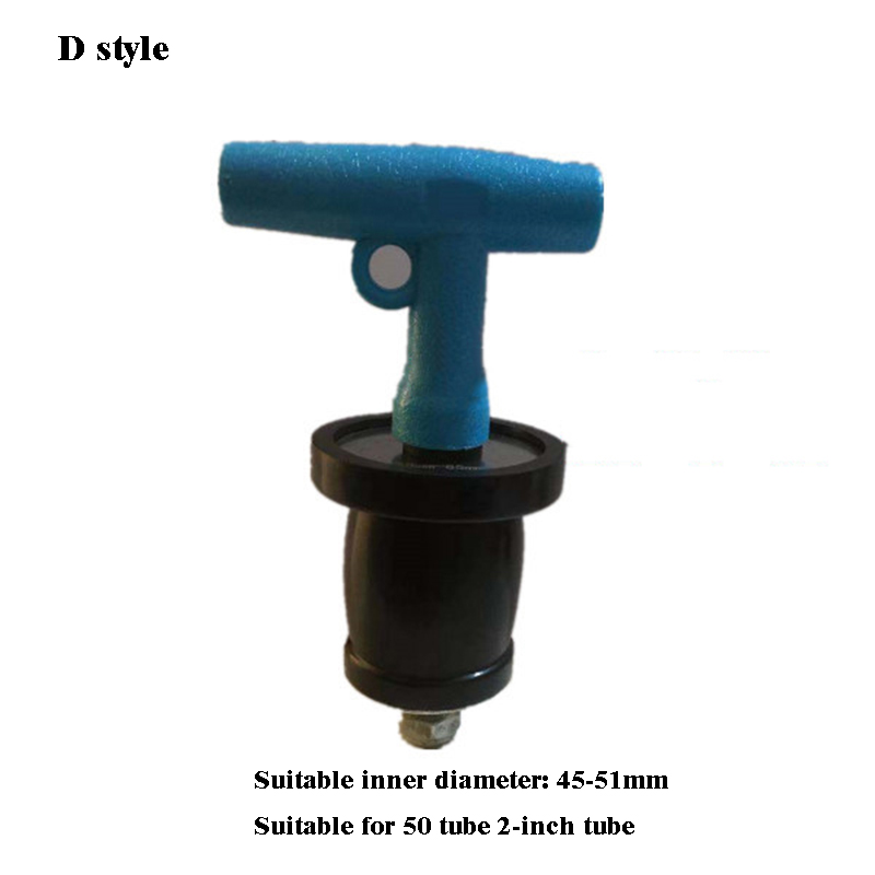 Rubber Plug With Handle Sewer Drain Pipe Plug Return Pipe Plugging Water Channel Sealing: D